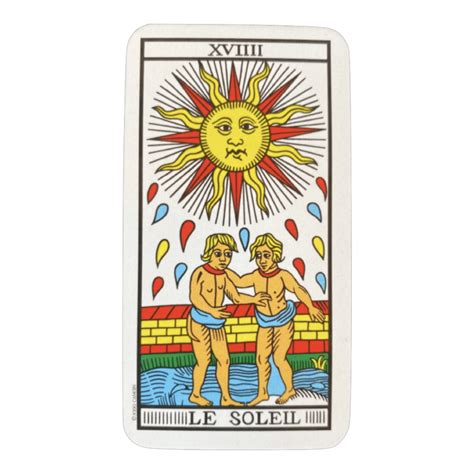 el sol tarot marsella|El Sol en el tarot de Marsella: significado